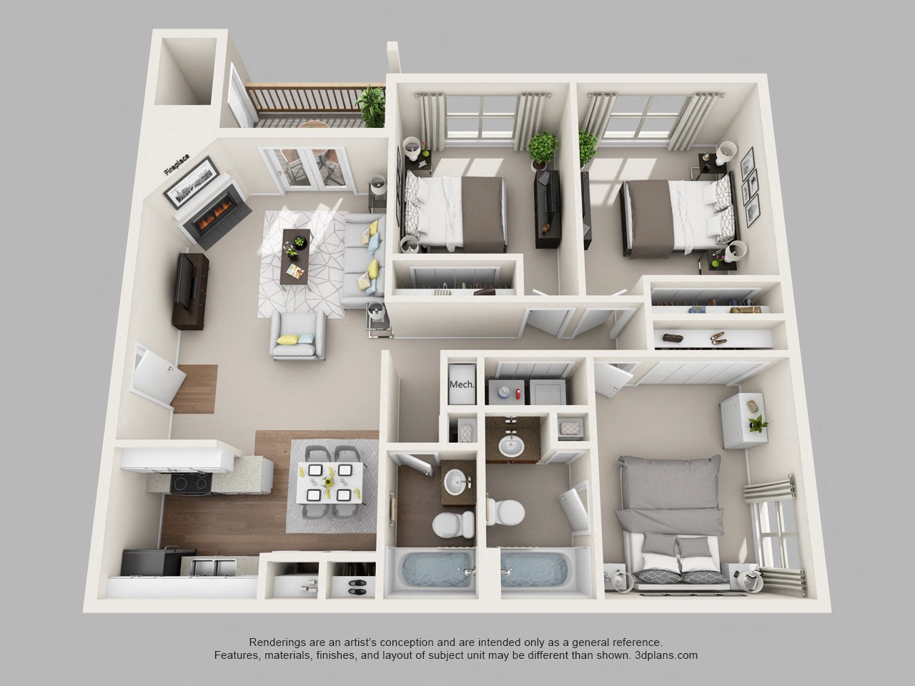 BELMONT (3.20 A) floor plan